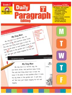 Daily Paragraph Editing, Grade 2