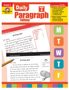 Daily Paragraph Editing, Grade 4