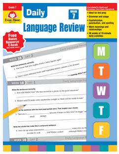 Daily Language Review, Grade 7