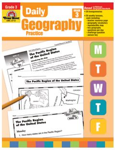 Daily Geography Practice, Grade 3