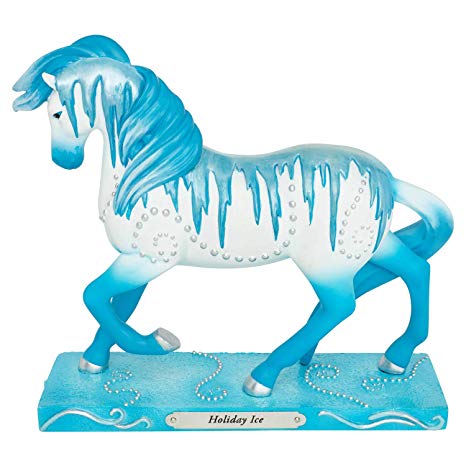 Trail of the Painted Ponies Holiday Holiday Ice Figurine