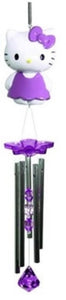 Hello Kitty Wind Chimes - Purple