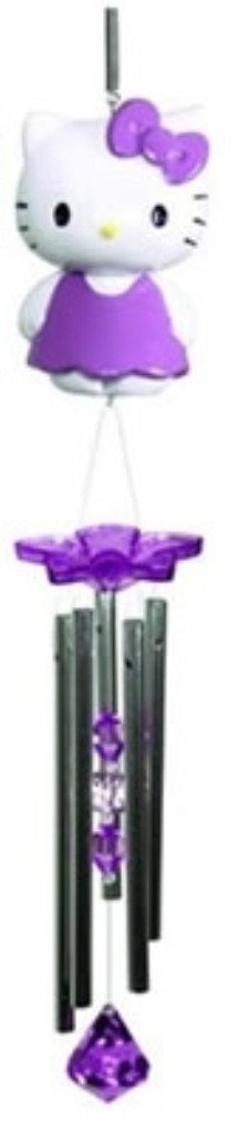 Hello Kitty Wind Chimes - Purple