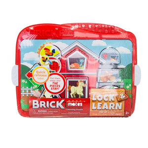 Brick Mates Lock and Learn Farm