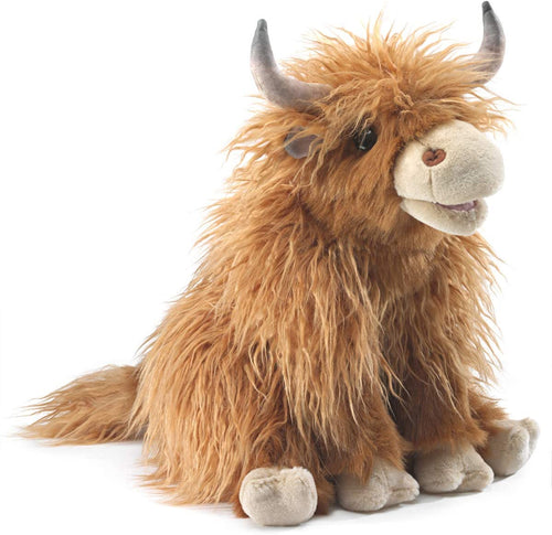 Folkmanis Highland Cow Puppet #3167