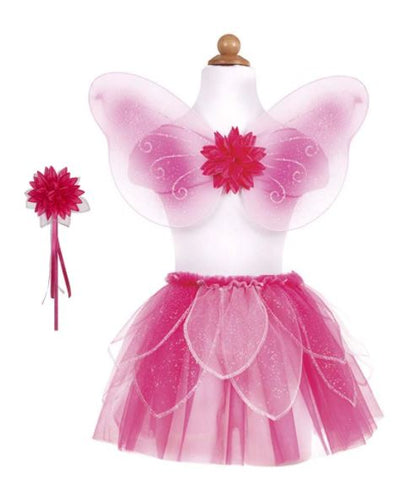 GREAT PRETENDERS FANCY FLUTTER SKIRT SETS WITH WINGS & WANDS Size 4-6