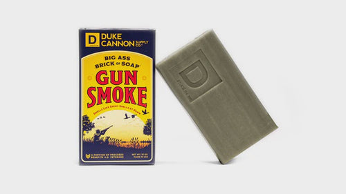 BIG ASS BRICK OF SOAP - GUN SMOKE