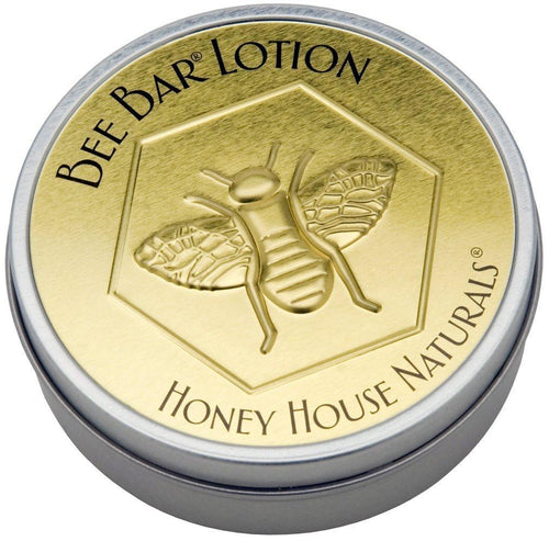 Bee Bar Lotion Bar-2oz Vanilla, Gold Tin