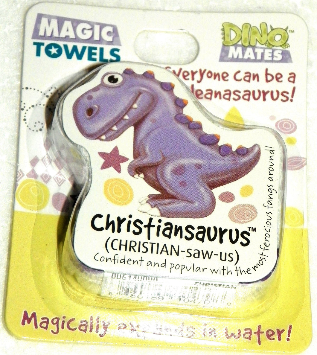 Dinomatic Magic Towel-Christiansaurus