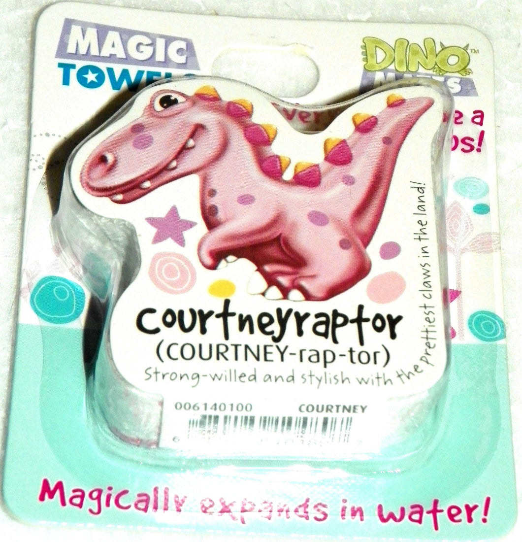 Dinomatic Magic Towel-Courtneyraptor