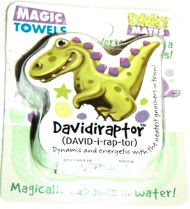 Dinomatic Magic Towel-Davidiraptor