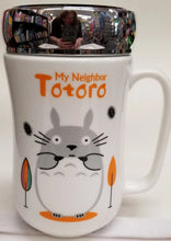 Load image into Gallery viewer, Totoro Ceramic Mug with Screw on Lid