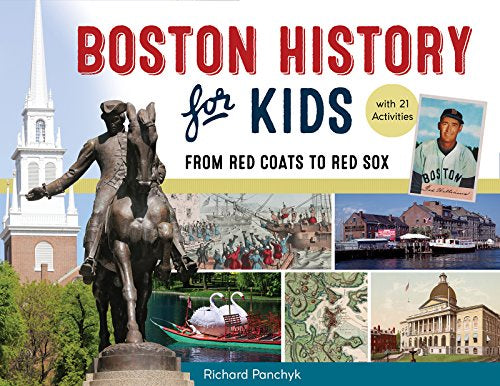 Boston History for Kids Book, 24 Activities for Kids