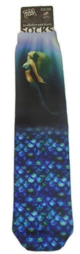 Wild Habitat Mermaid Sublimation Tube Socks