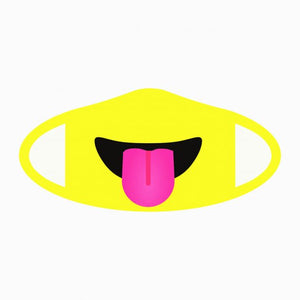 Tongue Emoji Mask