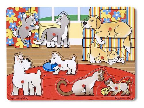 Pets Peg Puzzle