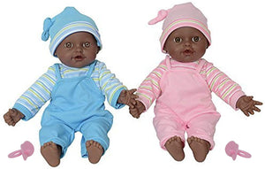 The New York Doll Collection - 12" Twins Baby Doll-African