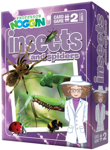 Professor Noggin's Insects and Spiders Card Game