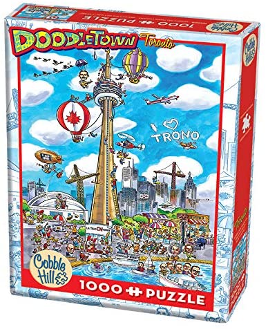 Cobble Hill DoodleTown: Toronto 1000pc Puzzle