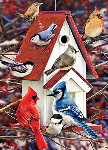 Cobble Hill Winter Birdhouse 1000pc Puzzle