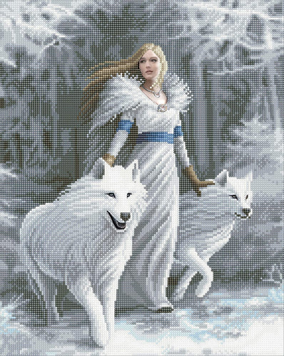 Crystal Art Large Winter Guardians Kit