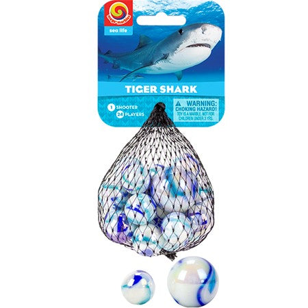 Playvisions Tiger Shark Mega Marble Game Net