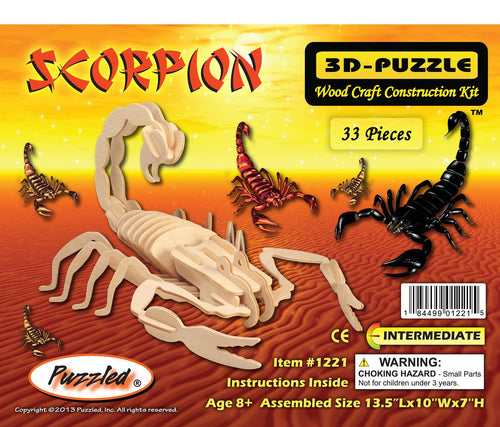 Scorpion Woodcraft Construction Kit