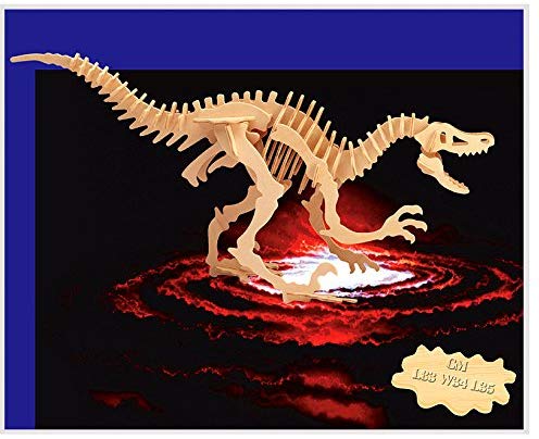 Puzzled Woodcraft Construction Kit- Velociraptor