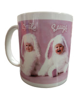 Load image into Gallery viewer, Leanin Tree Gift Mug- Anne Geddes Smile Laugh Dream Be Hoppy #56274