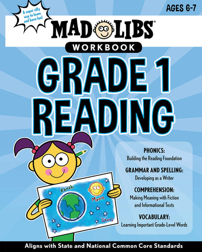 MAD LIBS WORKBOOK: GRADE 1 READING