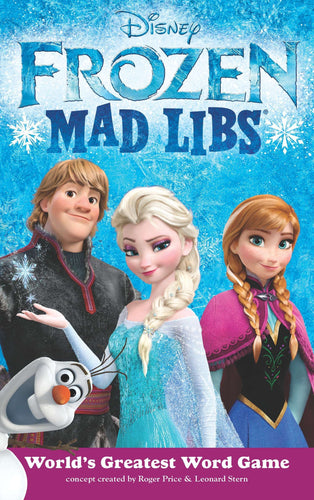 FROZEN MAD LIBS