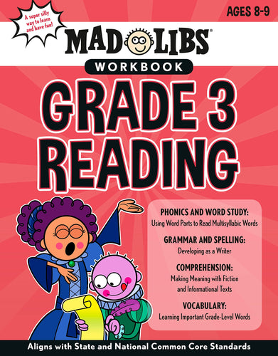 MAD LIBS WORKBOOK GRADE 3 READING