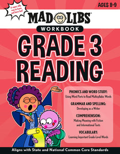 MAD LIBS WORKBOOK GRADE 3 READING