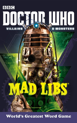 DR WHO VILLAINS MONSTERS MAD LIBS