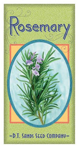 David T. Sands Herbs Mini Flag - Rosemary