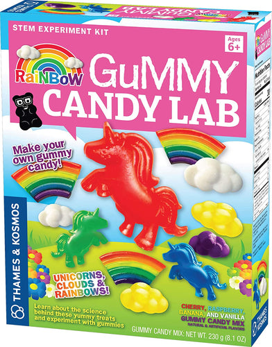 Rainbow Gummy Candy Lab