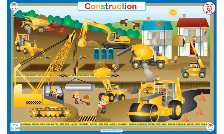 Construction Placemat