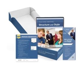 Teaching Writing: Structure and Style®, Second Edition [Forever Streaming or DVD Video Seminar, Workbook, Premium Membership]