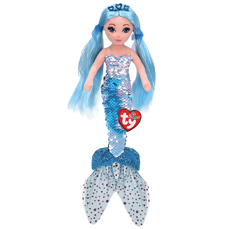 Indigo Blue Sequin Mermaid Small