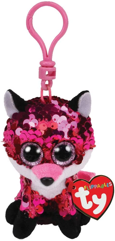 Ty Beanie Clip Jewel the Fox