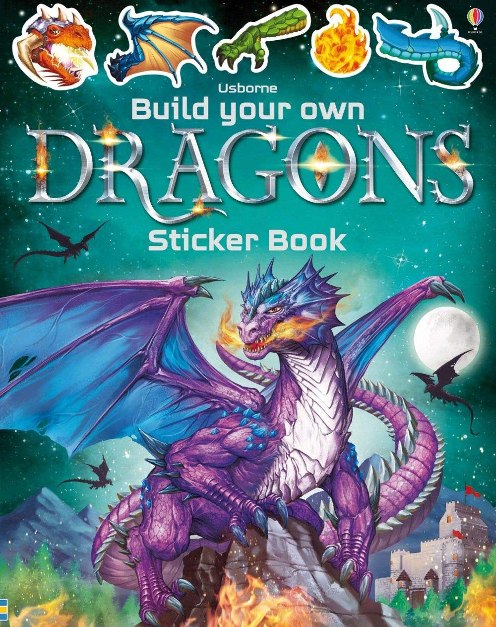 Usborne Build Your Own Dragon Sticker Book