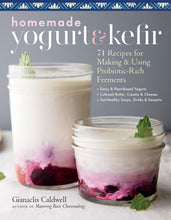 Load image into Gallery viewer, Homemade Yogurt &amp; Kefir: 71 Recipes for Making &amp; Using Probiotic-Rich Ferments Paperback