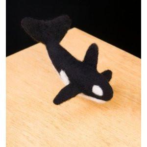 WoolPets Orca Wool Needle Felting Craft Kit