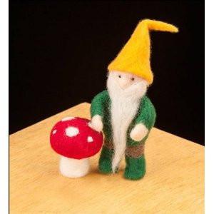 WoolPets Gnome Needle Felting Craft Kit