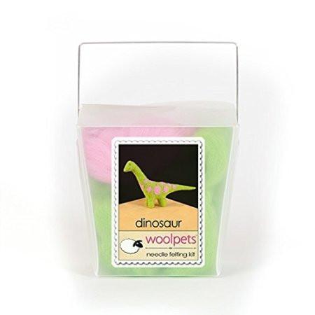 WoolPets Dinosaur Needle Felting Craft Kit