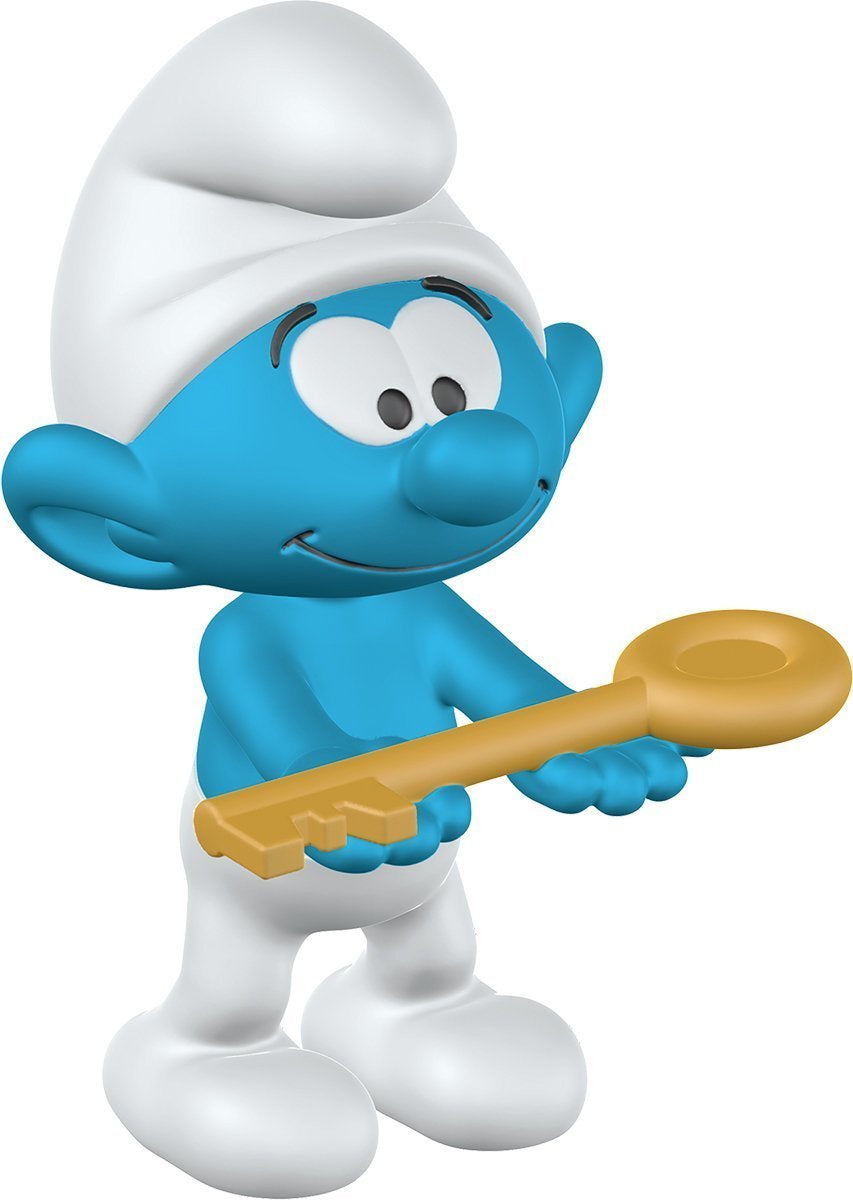 Schleich Smurfs Smurf with Key