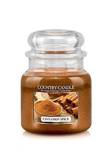 16oz Country Classics Medium Jar Kringle Candle: Cinnamon Spice