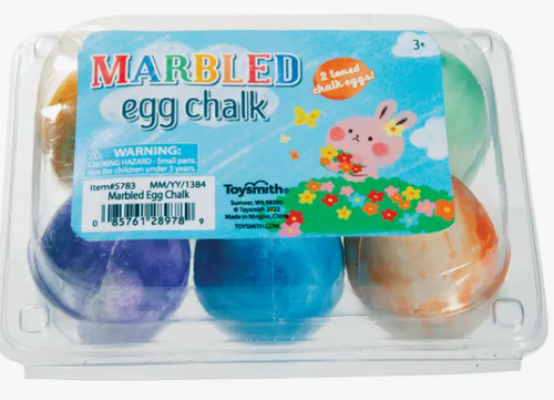 Marbled Egg Chalk 6 Pack