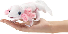 Load image into Gallery viewer, Folkmanis Axolotl Finger Puppet #3152