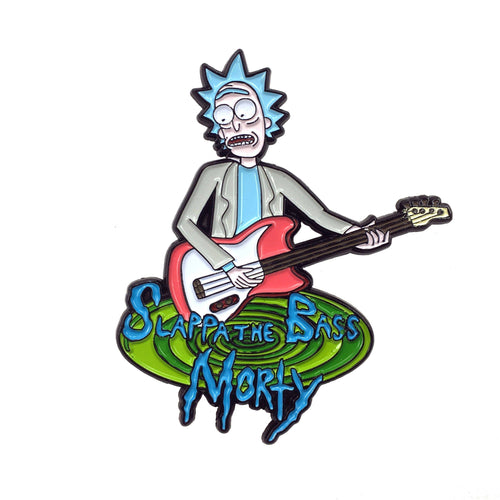 Kolorspun Pins - Slappa the Bass Rick and Morty Enamel Pin